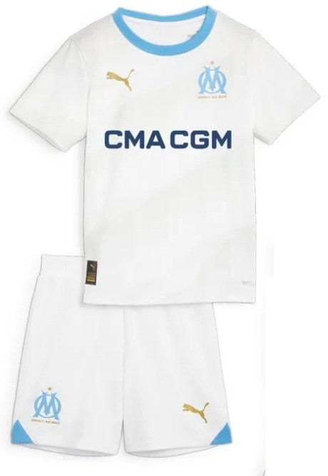Kit infantil I Olympique de Marseille 2024 2025 Puma oficial